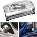 EATAKWARD Wing Mirror Side Mirror Left Driver Side Turn Signal Light Indicator Lamp Lens Cover Fit For Ford Transit T150 250 350 2015 2016 2017 2018 2019 2020 2021 MK8 2014 Onwards