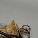 French Country Chandelier, Farmhouse 6-Lights Vintage Rustic Candle Style Chandelier Light Fixture, Retro Handmade Distressed Wood Chandelier for Dining Room, Living Room, Bedroom, E12 (Brown)