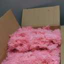 19.68 Feet Christmas Tinsel Garland, Pink Holiday Metallic Garland Decorations, Party Ceiling Hanging Foil Garland for All Season Indoor Outdoor Wedding Winter Wonderland Home Dcor