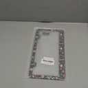 Flowers Plants License Plate Frame Funny Floral License Plate Frames for Car Decorative Parts Stainless Stee License Plate for Standard Us Canada License Plate Holder 12x6 Inch for Women Men