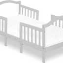 Dream On Me Rosie Toddler Bed in Grey, 54.5" L x 29" W x 24" H