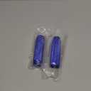 Bike Pegs 2Pcs Aluminum Alloy Anti-Skid Lead Foot Bicycle Pegs 3/8 inch Axles (Blue)