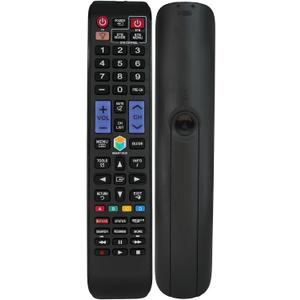 Replacement Remote Control for Samsung UN55H6300AF UN65H6300AF UN60H6300AF UN32H5201AF UN50J520 UN55F900AFXZA 3D Smart 4K UHD LED HDTV TV