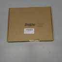 Soulchen 4 Pcs Large White Pearl Poinsettia Christmas Flowers Picks 11 '' Artificial Glitter Poinsettia Floral with Stem for Xmas Winter Tree Garland Vase Wreath Decoration Supplies