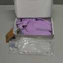 Zelvot Running Vest for Women Men, USA Original Patent, Adjustable Chest Straps Running Hydration Vest with 500ml Soft Flask, Lightweight Reflective Hydration Backpack for Marathon (X-Small-Small, Purple)