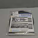 EcoNour Truck Windshield Sun Shade with Storage Pouch | Reflective 240T Material Sun Shield for UV & Heat Protection | Foldable Windshield Cover | Must-Have Truck Accessories | X-Large (69"x35")