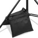 HYJ-INC Photo Video Studio 30ft (Wide) x 10ft (Tall) Heavy Duty Adjustable Width & Length Photography Backdrop Stand Background Support System Kit with 9pcs Clamps, 4pcs Sandbags, Carry Bag