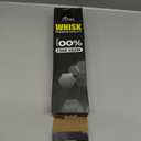 HOTEC 4 Pieces Silicone Whisks Set, Wire Balloon Whisks Egg Beater, Non-slip Handle Whisk for Non-stick Cookware Perfect for Cooking, Stirring, Beating and Blending (Black)