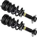 Pair Front Shock Absorber Magnetic Strut Assembly Spring With Electric Suspension Compatible with Cadillac Escalade Chevy Suburban Tahoe GMC Yukon XL Sierra 1500 2007-2014 Replace For 580-435