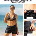 Kanu Surf Women's Breeze Boardshort (Black, S)