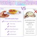 96Pcs 13th Birthday Decorations Iridescent 13th Party Plates and Napkins Disposable 350GSM Official Teen Birthday Tableware Set for Teen Girls Happy 13 Year Old Party Supplies, Serves 24