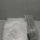 6Pack Stackable Kitchen Storage Organizer, Pantry Organizers and Storage, Clear Foods Organizer Bins with Handles, Easily Assemble for Bathroom, Kitchen, Pantry, Cabinet, Closet (Large)