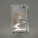 2 x PIXIU Case for iPhone 16 Compatible with Magsafe, Laser Glossy Pattern,Cute Curly Wave Clear TPU Bumper Military Grade Drop tection Phone Cover for Women/Girls -Pink Flower