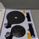 MakeFit Dual Filtered Rain Shower Head Combo, High Pressure Handheld Shower Head with Adjustable Bar - Rainfall Shower Head And Showerhead with Filter for Hard Water - Removes Chlorine