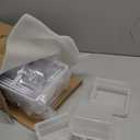 Sieral 30 Pcs Pegboard Organizer Accessories Kit Includes Peg Board Shelving Storage Basket Organizer Bins Hooks Loops Cup with Cup Holder for Garage Room Wall Attachments Tools(White, Clear, Silver)