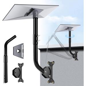 Gen 3 Starlink Mount, Adjustable Starlink Gen 3 Mount, Starlink Mounting Kit for V3 Starlink Standard Dish-Include Starlink Gen 3 Pipe Adapter
