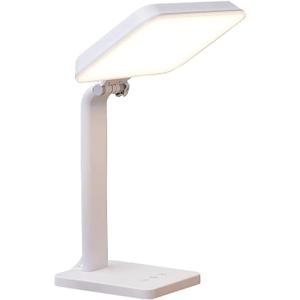Theralite Aura Bright 10000 Lux Therapy Lamp, Sun Lamp for Light Box Therapy to Fight Low Energy with Adjustable Brightness 4 Light Settings for Sunlight Deprivation for Home and Office Use, White