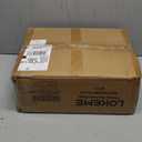 LOKEME Wardrobe Closet,Portable Closet for Bedroom Steel Pipe Diameter 19mm Strong and Sturdy Black Portable Closets for Hanging Clothes with 3 Hanging rods, 6 Storage Shelves and Side Pockets