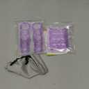 Chiroplax Toe Separators Stretchers Silicone Gel Spreader Spacer for Bunion Bunionette Relief Hammer Overlapping Toe Straightener Corrector (2 Pairs w/Pouch - Lavender)