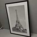 upsimples 19x27 Poster Frame, Display Pictures 13x19 with Mat or 19 x 27 Without, Wall Hanging Puzzle Frames, Black, 1 Pack