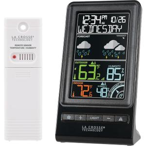 La Crosse Technology 308-1415C Digital Multi-Color Wireless Forecast Station