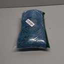 Toilet Rug U-Shaped, Super Absorbent Chenille Bathroom Rugs and Strong PVC Non-Slip Backing for Toilet RugsU Shaped Washable, Machine Washable, Bath Mats for Bathrooms,20"x 24",(Turquoise)