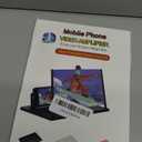 Screen Magnifier Version for Cell Phone, 2026 New 3D HD Mobile Phone Magnifier Projector with Adjustable Angle, Desktop Amplifier for Movies, Gaming & Seniors Reading (Black 10'')