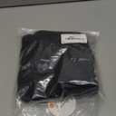 ANRABESS Women Linen Palazzo Pants Summer Boho Wide Leg High Waist Casual Lounge Pant 2025 Beach Travel Vacation Outfits (Small, Black)