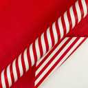 WRAPAHOLIC 30 Inch Reversible Wrapping Paper - Jumbo Roll Red and Stripes Design for Birthday, Holiday, Wedding, Baby Shower Wrap - 30 inch x 33 feet, 30x394 Inch