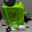 Battery Powered Backpack Sprayer 3 Gallon, Garden Sprayer with 3 Adjustable Pressures & Digital Display, Electric Pump Sprayer with 2.2Ah Battery, Telescopic Wand, 5 Nozzles for Yard Lawn