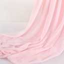 MLMC Pink Chiffon Fabric by The Yard Pre-Cut Sheer Chiffon Arch Fabric 10 Yards Airy Continuous Draping Panels 60 inch Wide for Wedding Backdrop Craft Ceiling Decor