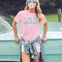 Women Bride Shirt in My Engaged Shirts Engagement Tee Fiance Tshirt Groovy Bride Bachelorette Tee Bridal Shower Tops (M)