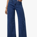 GRAPENT Wide Leg Jeans for Women High Waisted Trendy Jeans Denim Pants Stretchy Baggy with Pockets 16