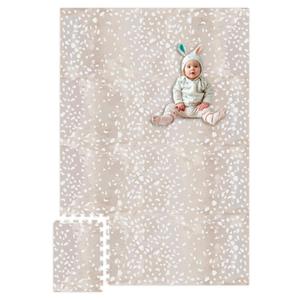 Premium Soft Foam Baby Play Mat 5.5 x 3.9 ft, Easy to Clean, 0.5 Thick  Modern Terrazzo Design for Playrooms and Home Dcor