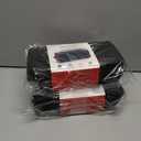 2 x Carrying Case Compatible with 2025 Nintendo SW 2, Large Switch 2 Case Travel Bag Fit for Joycon & Adapter, Protective Switch 2 Carry Holds 28 Game Cards for Game Cube Game