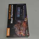 2025 AI Wireless Meat Thermometer, Smart Bluetooth Meat Thermometer Digital, 0.5F High Accuracy, Grill Temperature Probe for BBQ, Grilling, Smoker, Oven, Cooking, Air Fryer, 1 Probe