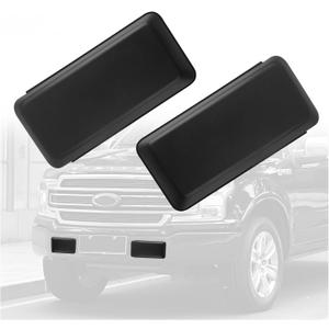 2PCS Front Bumper Cover Replacement OEM#JL3Z17E810AB,Front Bumper Guard Pad Compatible with Ford 2018-2020 F-150 Bumper Parts,Insert Bumper Guards for Cars Car Accessories