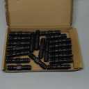 20 PCS Drip Irrigation Fittings Kits Barbed Coupling Connectors Drip Line Coupler Connector, Fits for Most 1/2 Inch PE Pipe or O.D. 16mm Drip Tubing in Irrigation Sprinkler System