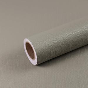 Concrete Grey Grasscloth Peel and Stick Wallpaper 15.7"x196" Modern Textured Contact Paper Faux Linen Removable Self Adhesive Vinyl Wallpaper for Bedroom Kitchen Cabinets