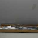 LCGAOYA Adjustable Fireplace Smoke Guard, Fireplace Hood Heat Deflector 4 inches Height, for 28 to 48" Fireplace Hood Heat Shield,Heat Shield for TV Above Fireplace,with Insulation Cotto