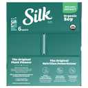 Silk Shelf-Stable Organic Soy Milk, Unsweetened, Dairy-Free, Vegan, Non-GMO Project Verified,32 Fl Oz(Pack of 6), BBD: AUG 05, 2026