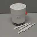 Portable Mini Humidifier, 500ml Small Cool Mist Humidifier, USB Personal Desktop Humidifiers for Baby Bedroom Travel Office Home, Auto Shut-Off, 2 Mist Modes, Super Quiet, White