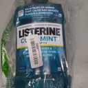 Listerine Cool Mint Intense Antiseptic Mouthwash, Daily Oral Rinse Kills 99.9% of Germs that Cause Bad Breath, Plaque and Gingivitis. For a Fresh, Clean Mouth, Intense Mint Flavor, 1.5 L