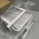 2 Pack Under Sink Organizer With Next-Gen Ball-Bearing Slides,2-Tier Precision Mesh Pull Out Cabinet Drawers Storage for Bathroom&Kitchen,Height Adjustable Shelf,Rust-resistant-Patent Pending (White)