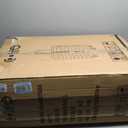 Coolife Expandable Large Checked Luggage with Spinner Wheels, Hard Shell Suitcase TSA Lock Rolling Travel Luggage 28-inch,Blue