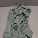 Blissful Diary Muslin Nursing Cover for Breastfeeding, Breathable Breastfeeding Cover up with Arch Neckline for Women, Nursing Apron (Roman Green)