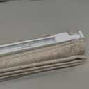 No Tools No Drill Cordless Roman Shades for Indoor Windows 100% Blackout, for Window Size 30" W 48" H Beige