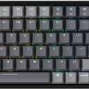 Keychron K4 RGB Hot Swappable Mechanical Keyboard, 96% Layout Bluetooth Wireless/USB Wired Computer Keyboard with Gateron G Pro Red Switch Aluminum Frame for Mac Windows-Version 2