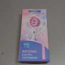 TEETHEORY Rotating Electric Toothbrush for Adults with 8 Brush Heads, Deep Clean Rechargeable Electric Toothbrush with 4 Modes and 2 Min Smart Timer, Last 30 Days and IPX7 Waterproof Pink