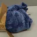 Bedsure GentleSoft Fleece Throw Blanket Mineral Blue - 300GSM Blankets for Couch, Sofa, Bed, Soft Lightweight Plush Cozy Throws for Toddlers, 50x60 inches